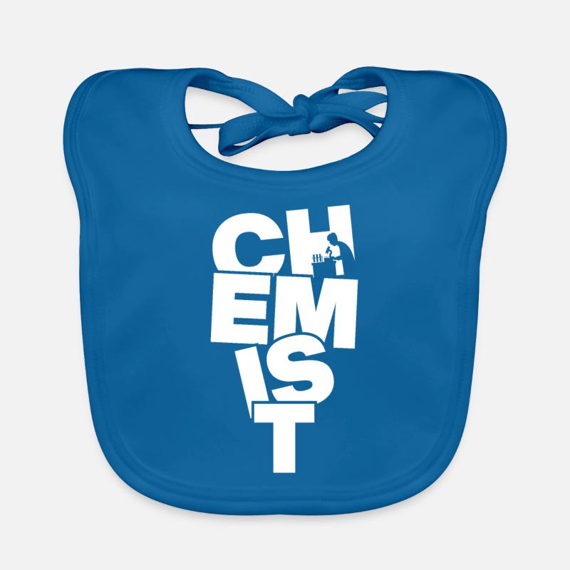 Profession Travail - Chimiste Bavoir bio Bébé