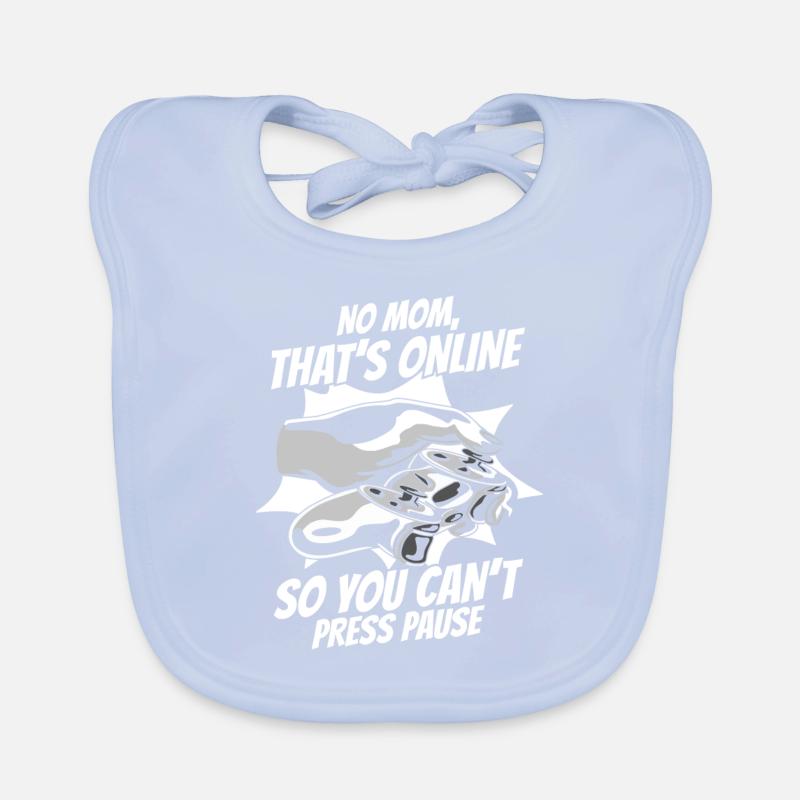Gamer Gaming Video Games Console Controller Organic Baby Bibs
