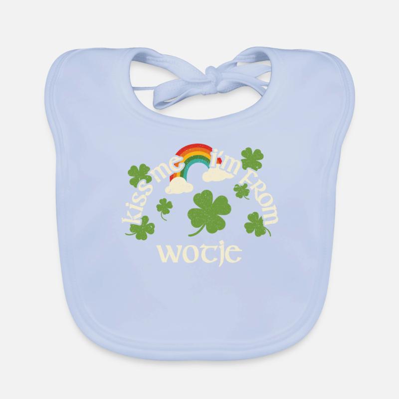 Embrasse-moi - Saint-Patrick Wotje Bavoir bio Bébé