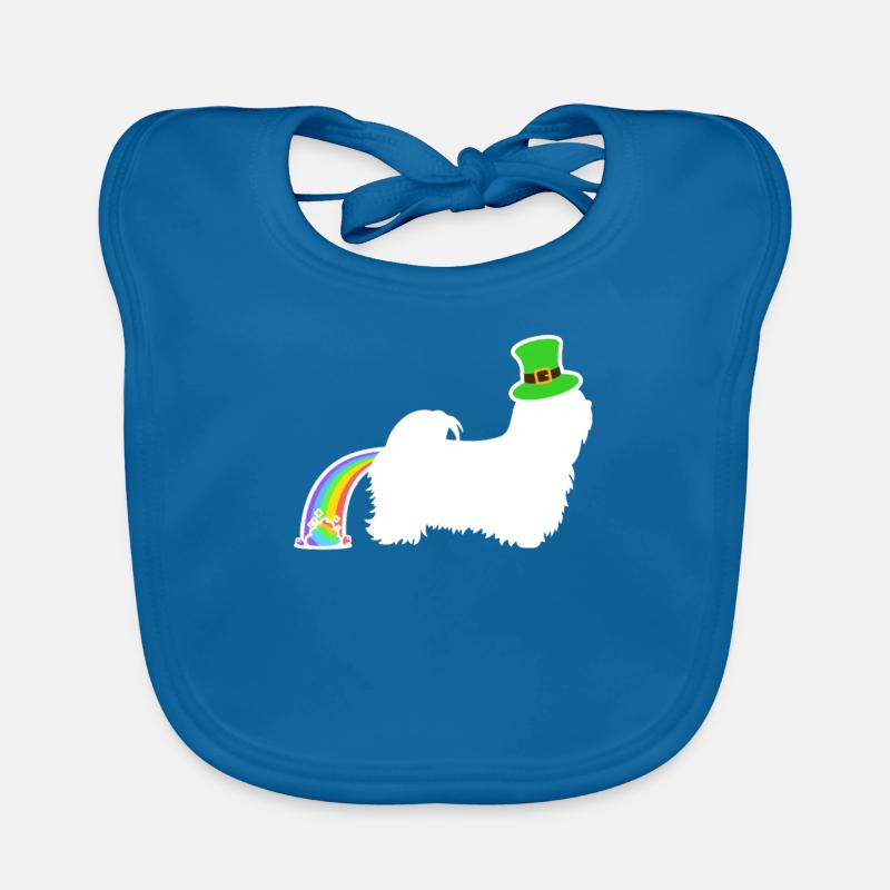 Chien de Saint-Patrick - Lhassa APSO Bavoir bio Bébé