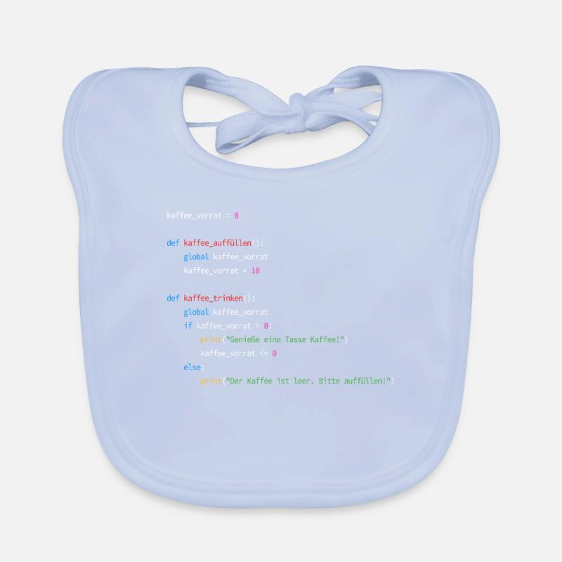 Programmierer Informatiker Nerd Softwareingenieur Baby Bio-Lätzchen