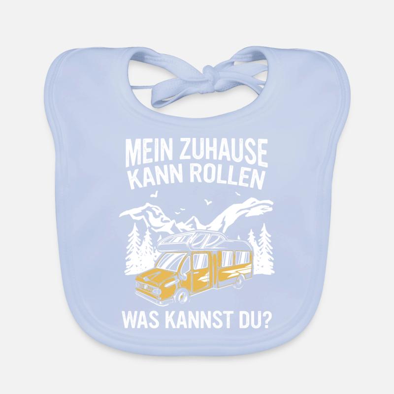 Camping Wohnwagen Camper Baby Bio-Lätzchen