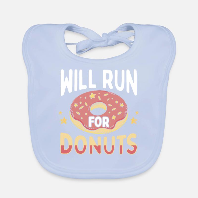 Wird Für Donuts Kandid Baby Bio-Lätzchen