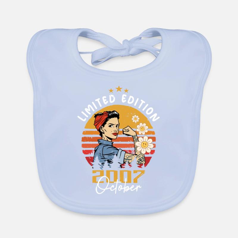 October 2007 born | October 2007 Organic Baby Bibs