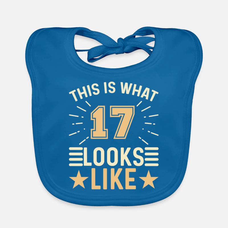 On dirait - 17 ans 17e anniversaire Bavoir bio Bébé
