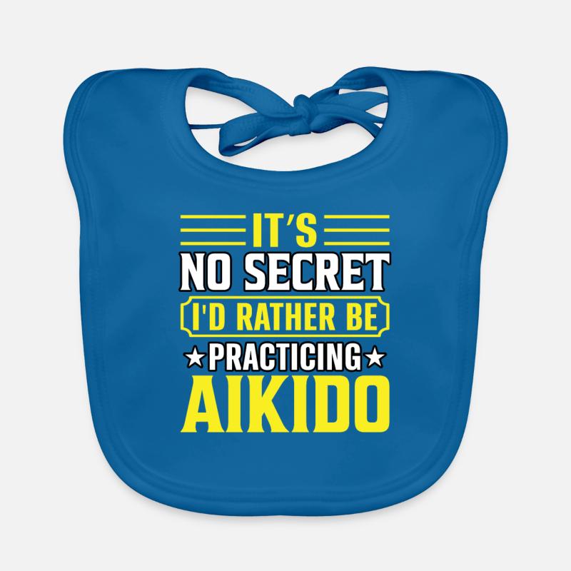 It's no secret I'd rather be practicing Aikido Organic Baby Bibs