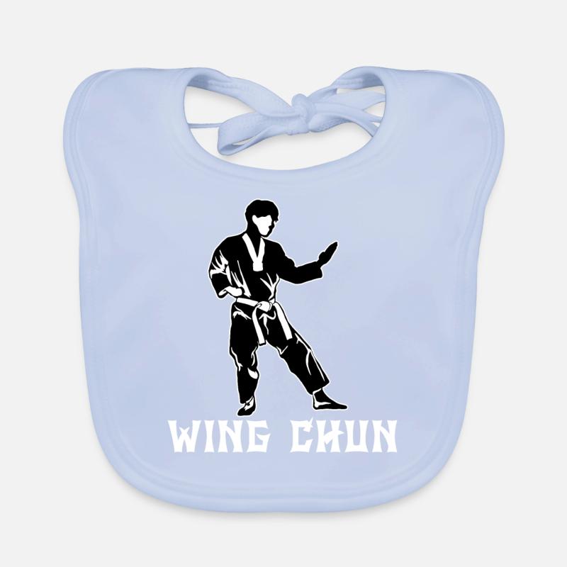 Wing Chun Bavoir bio Bébé