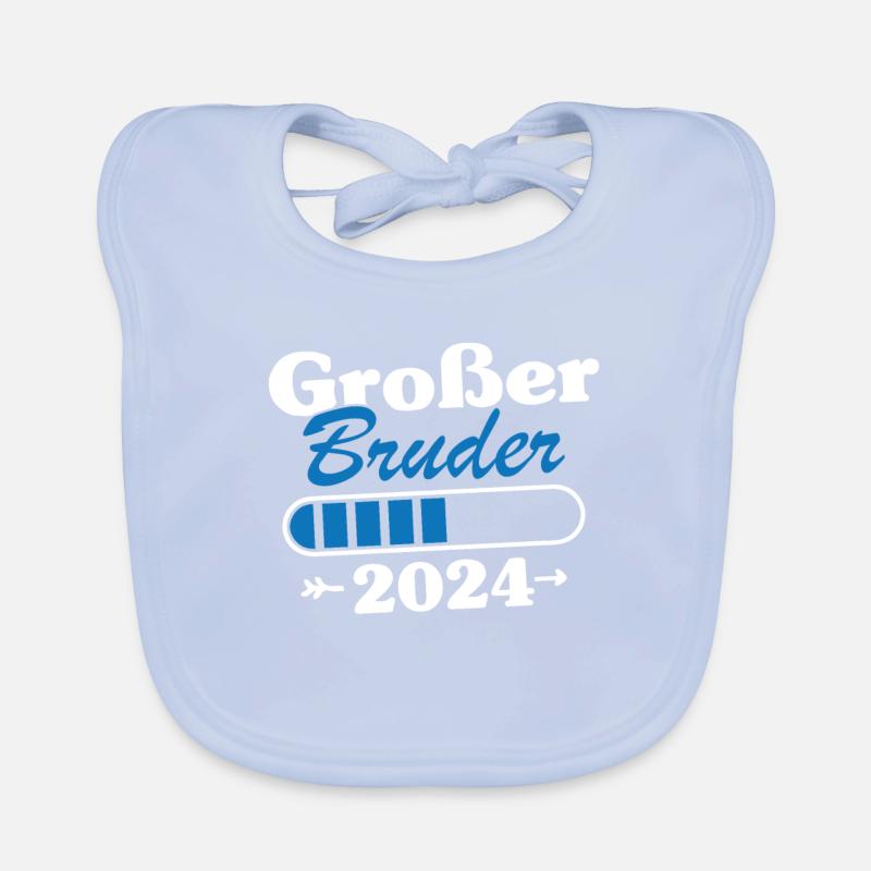 Großer Bruder Loading 2024 Baby Bio-Lätzchen