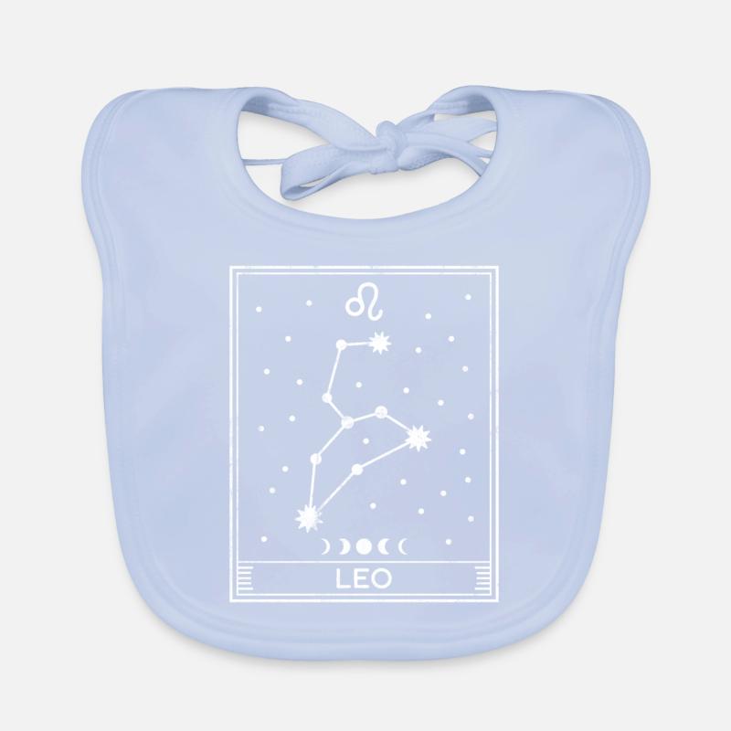 Löwe-Sternzeichen Baby Bio-Lätzchen