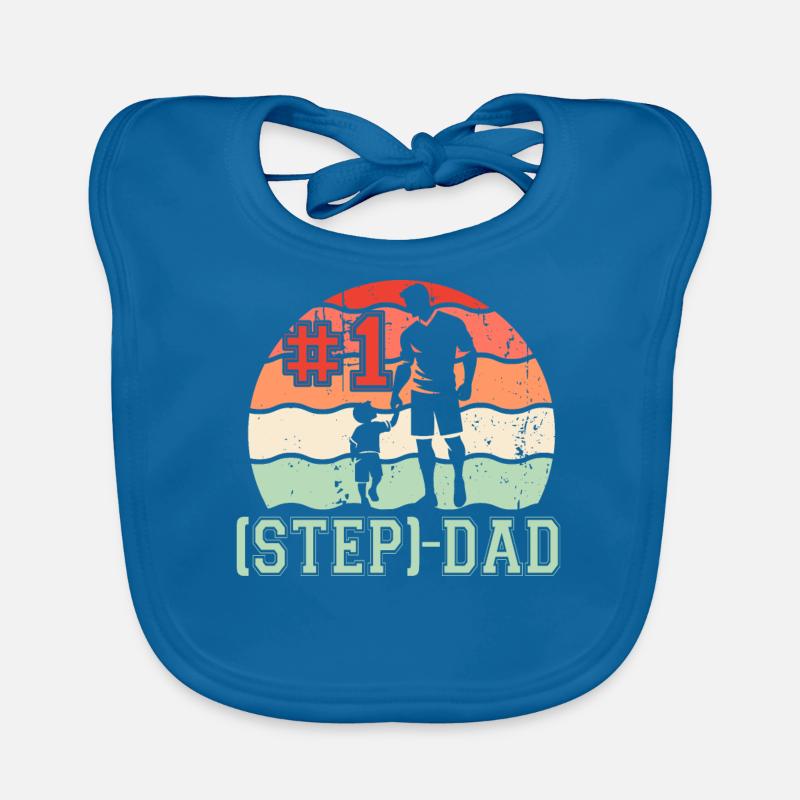 Step Dad Organic Baby Bibs
