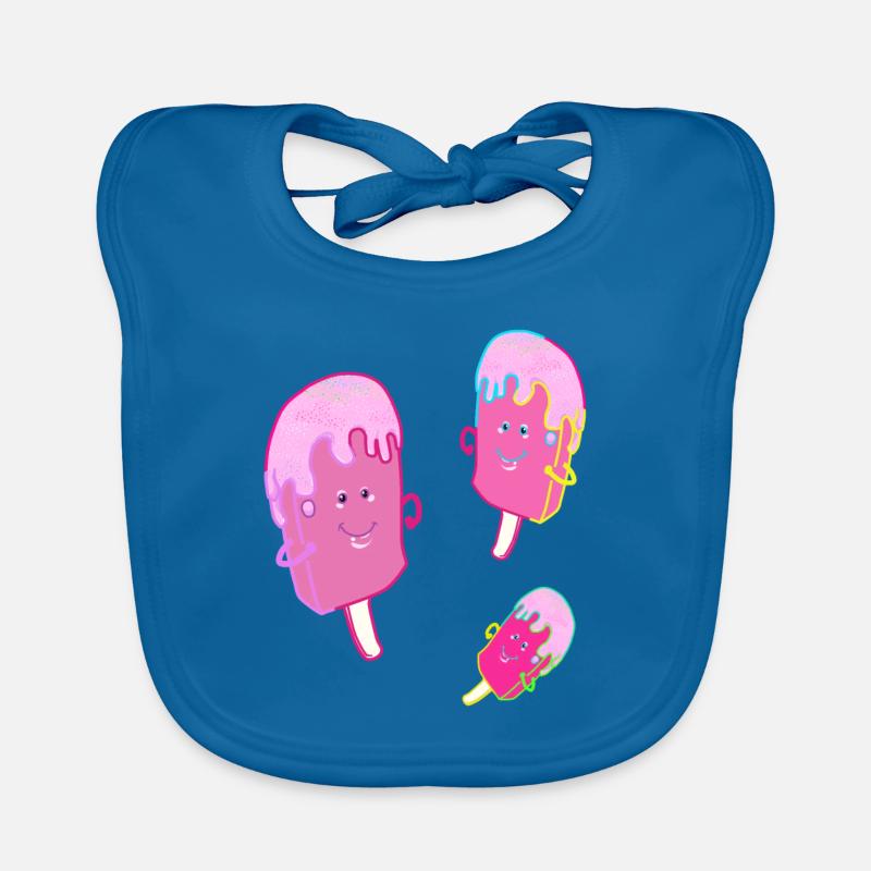 Sommer Sommerzeit Eiskreme Eis Eiscrem Kind Baby Bio-Lätzchen