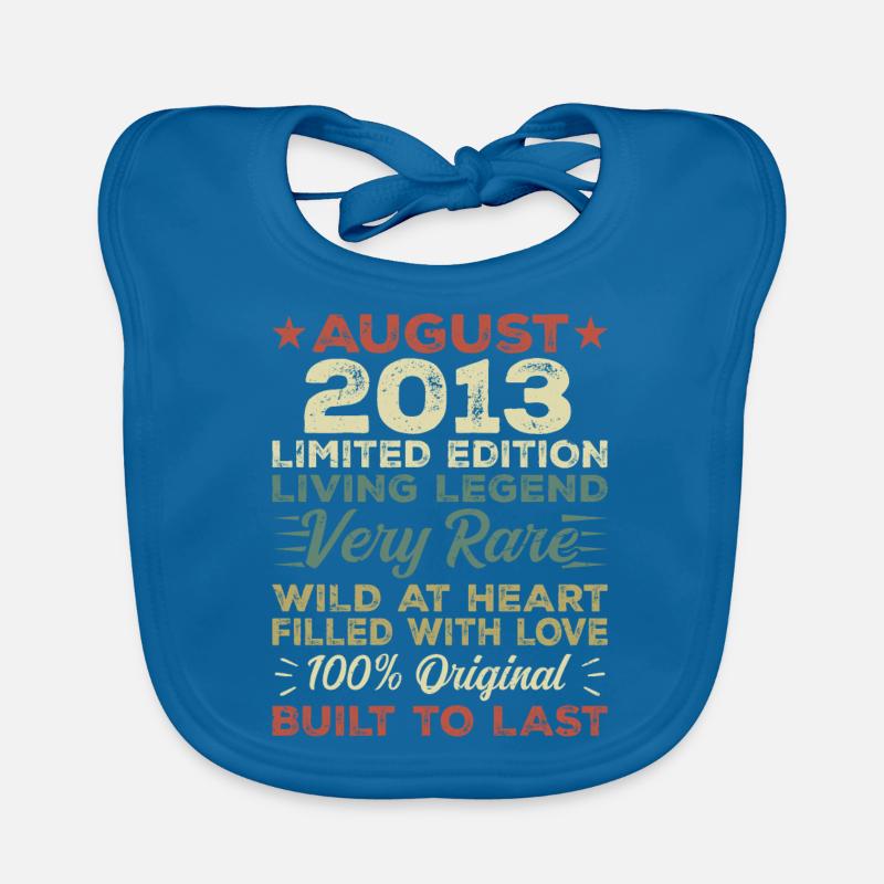 Août 2013 - Idée cadeau pour Août 2013 - 2013 Bavoir bio Bébé