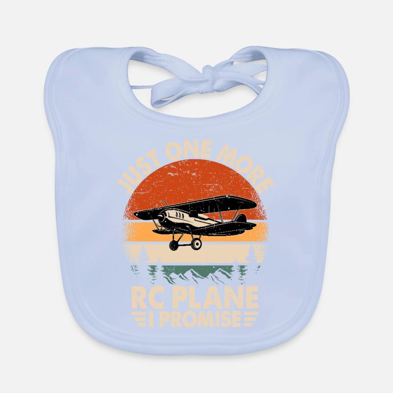 Nur noch ein RC-Flugzeug, versprochen Baby Bio-Lätzchen