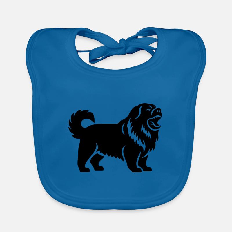 Chow Chow Hund Baby Bio-Lätzchen