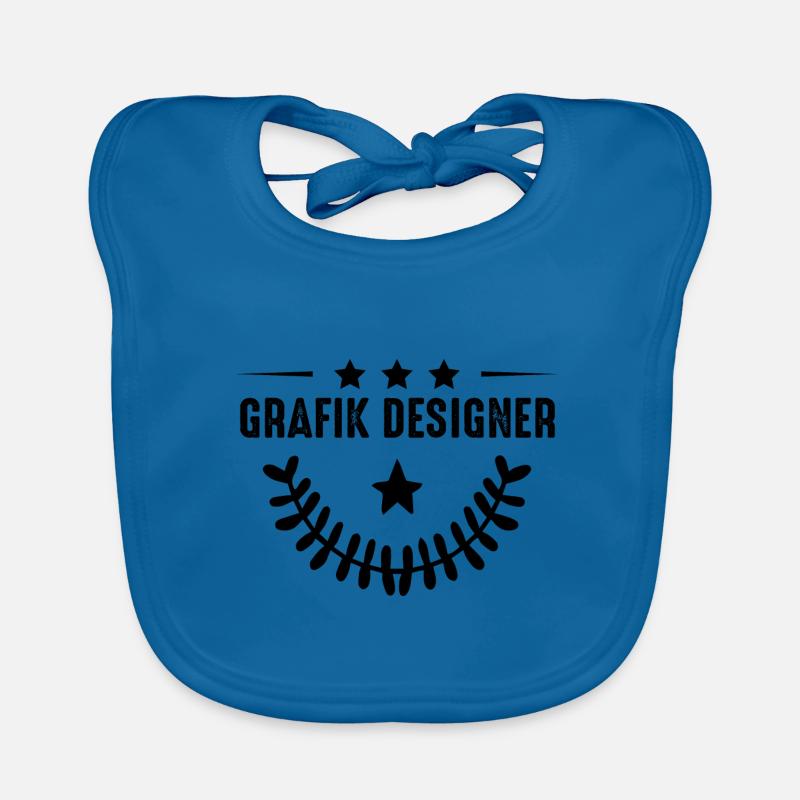 Grafik Designer Beruf Baby Bio-Lätzchen