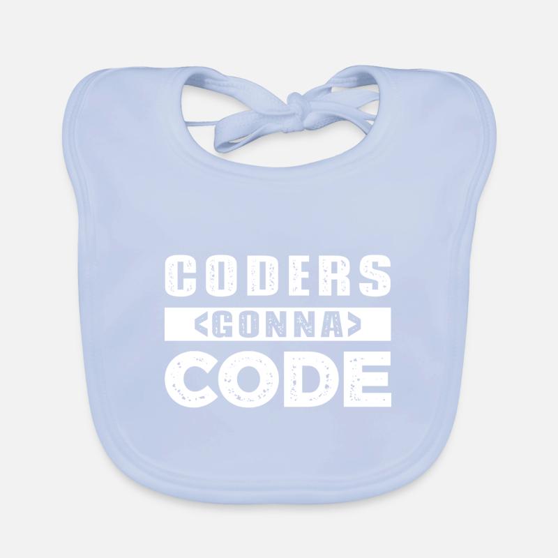 Blague de programmation Bavoir bio Bébé