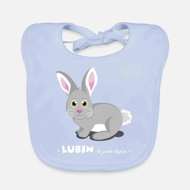 Lubin le petit lapin Bavoir bio Bébé