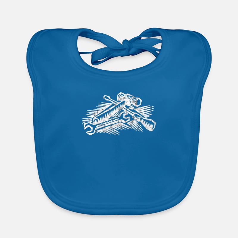 Craftsman Tool Workshop Organic Baby Bibs