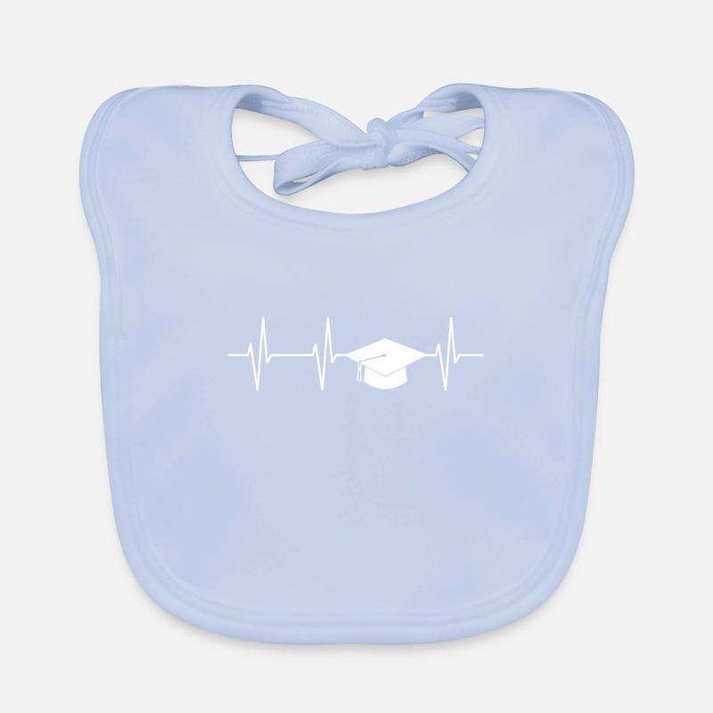 Student studying degree Organic Baby Bibs