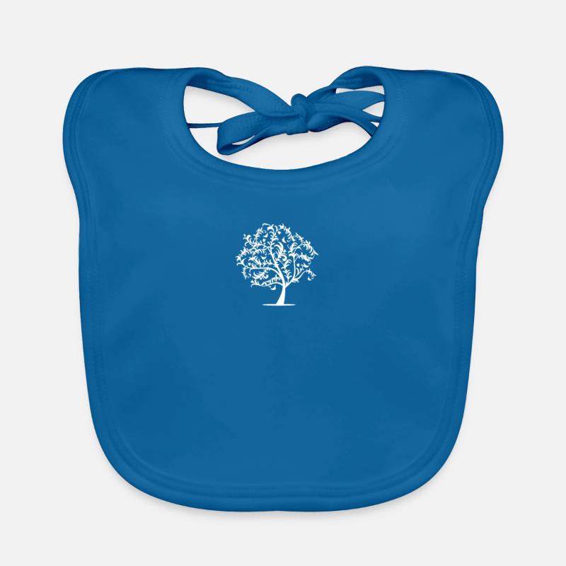 Tree Deciduous Tree T-Shirt Organic Baby Bibs