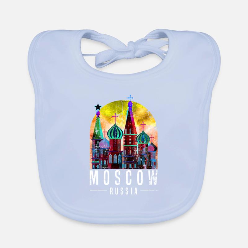 Moscou Russie Bavoir bio Bébé