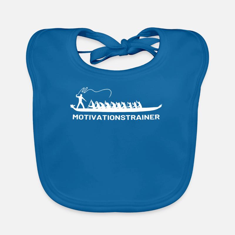 Motivationsstrainer Drachenboot Baby Bio-Lätzchen