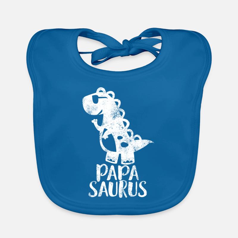PapaSaurus Meilleur papa Papa Saurus DaddySaurus Bavoir bio Bébé
