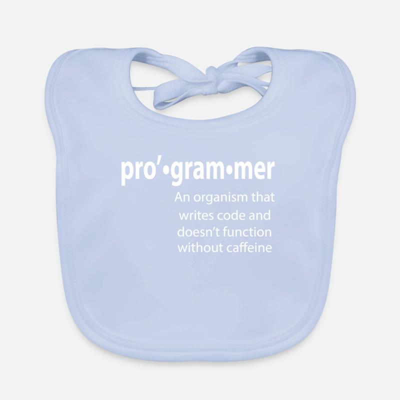 Programmeur - Coder - Hacker - IT Bavoir bio Bébé