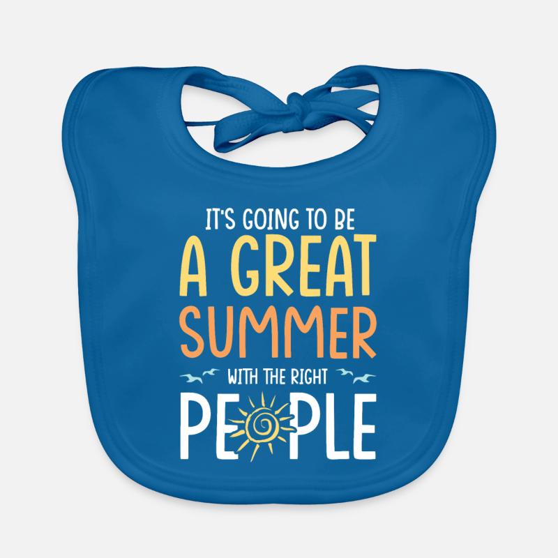 été summer Bavoir bio Bébé