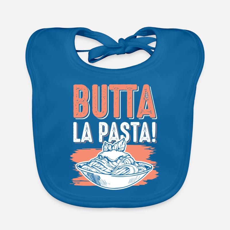 Pasta spaghetti Organic Baby Bibs