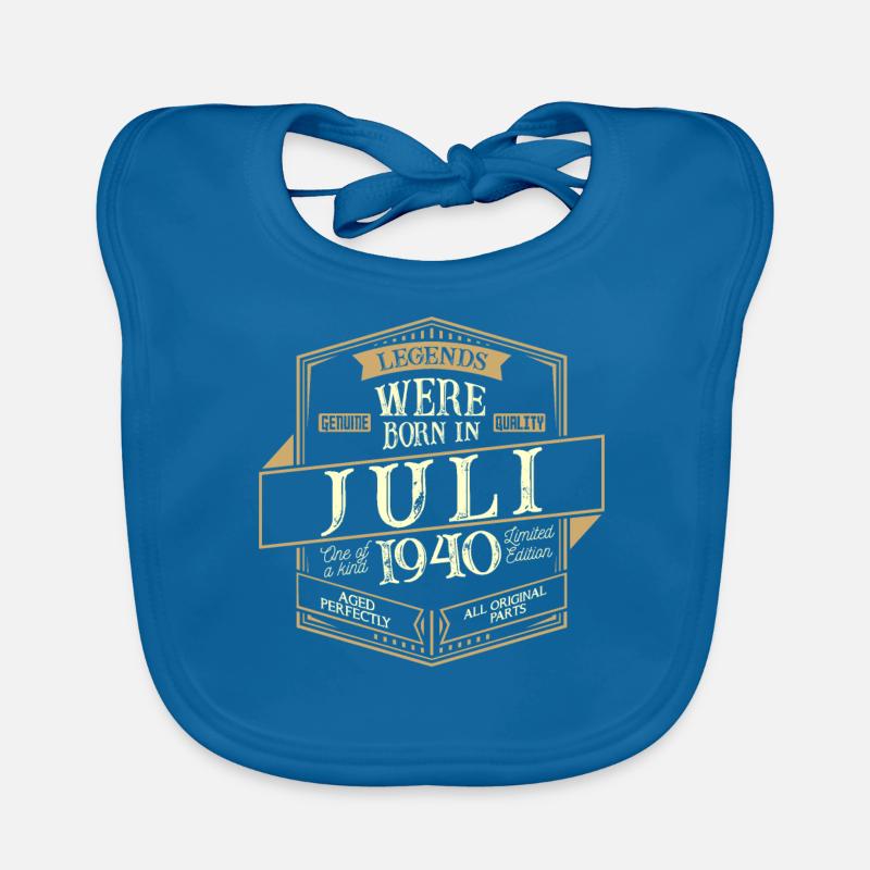 Juli 1940 Geburtstag Mann Baby Bio-Lätzchen