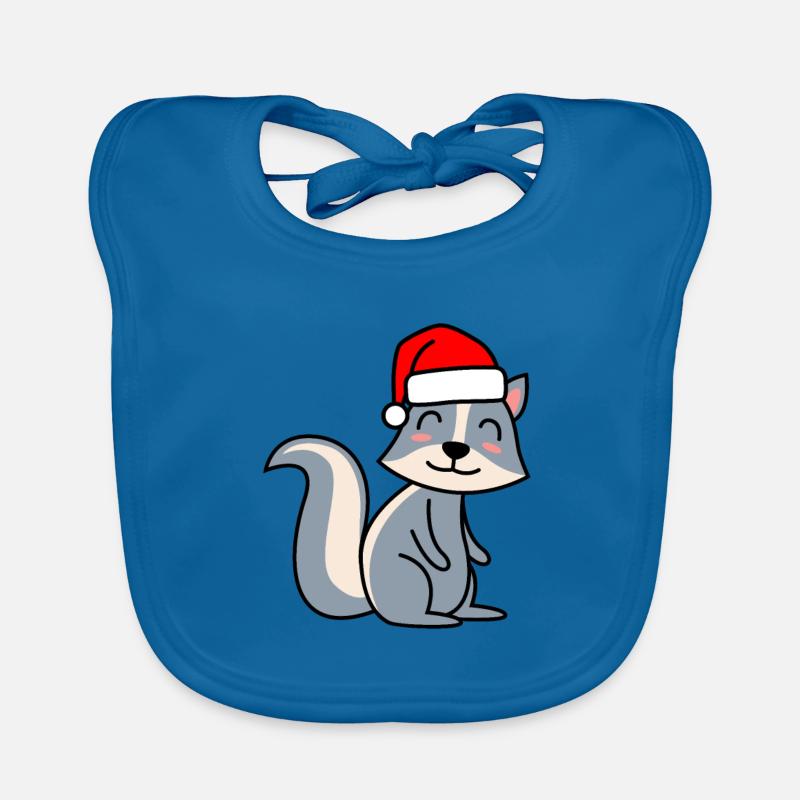 Stinker Comic Christmas Xmas Organic Baby Bibs