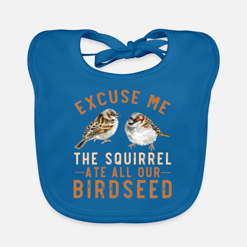 Spatz Vogelfutterhaus Garten Eichhörnchen Problem Baby Bio-Lätzchen