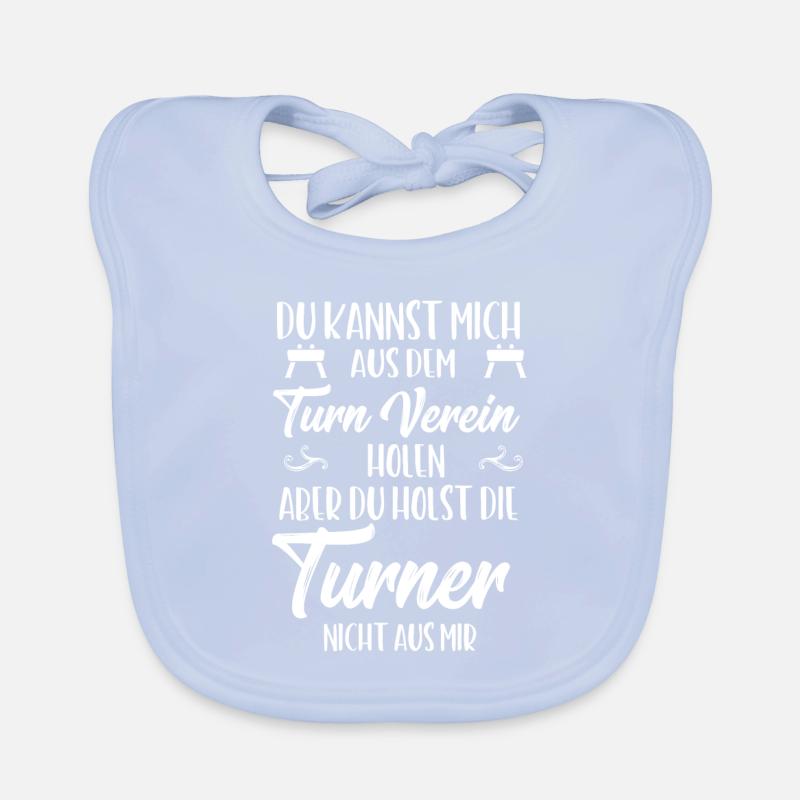 Turner Geschenkideen Turnen Sprüche Baby Bio-Lätzchen