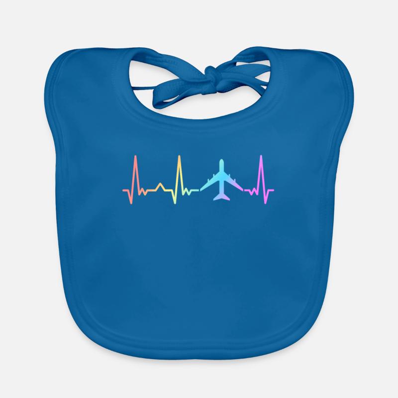 Airplane Plane Spotter Pilot Pilots Airplanes Organic Baby Bibs