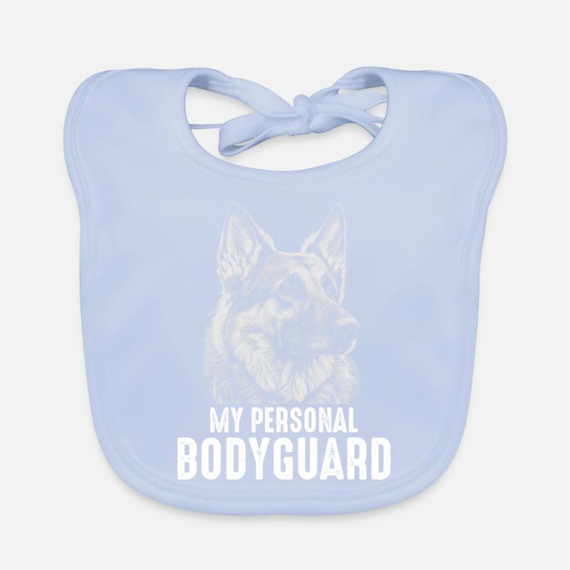 Malinois Hund Baby Bio-Lätzchen