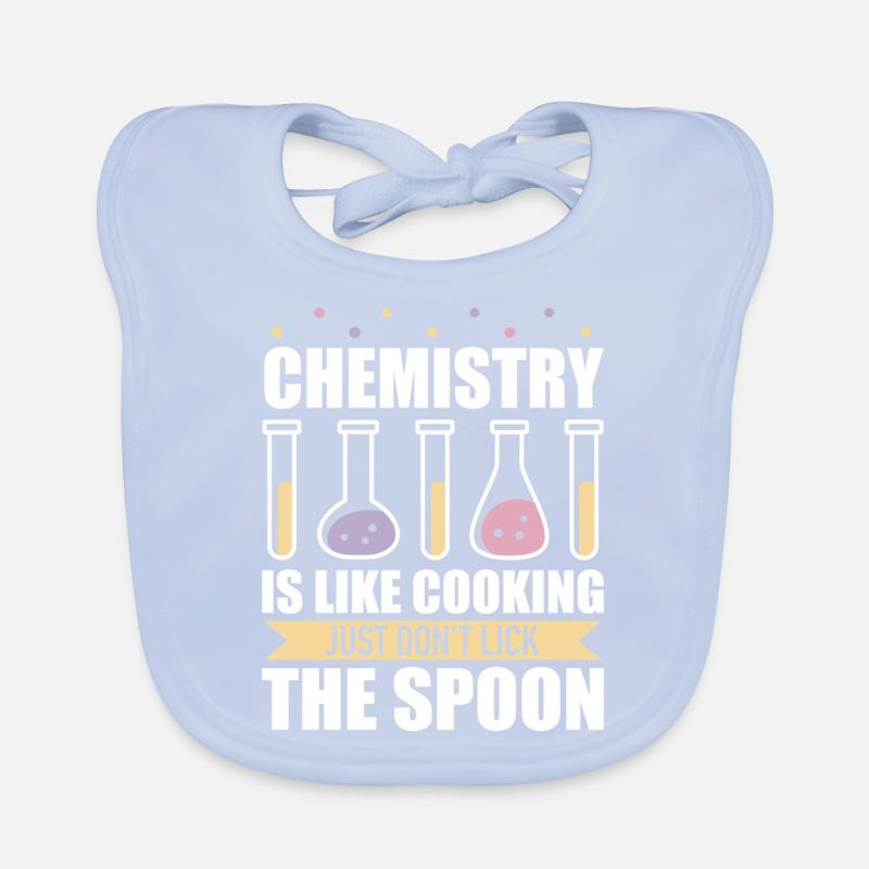 Chimiste Chimie Science Atome Molécule Bavoir bio Bébé