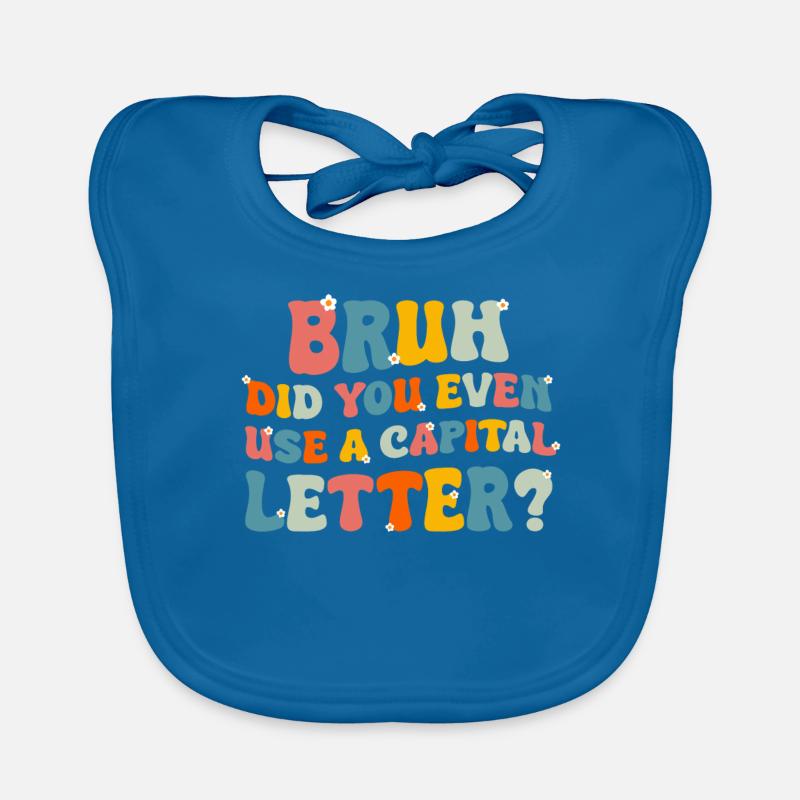 Enseignant Professeur d’école Enseignant Enseignant Bavoir bio Bébé