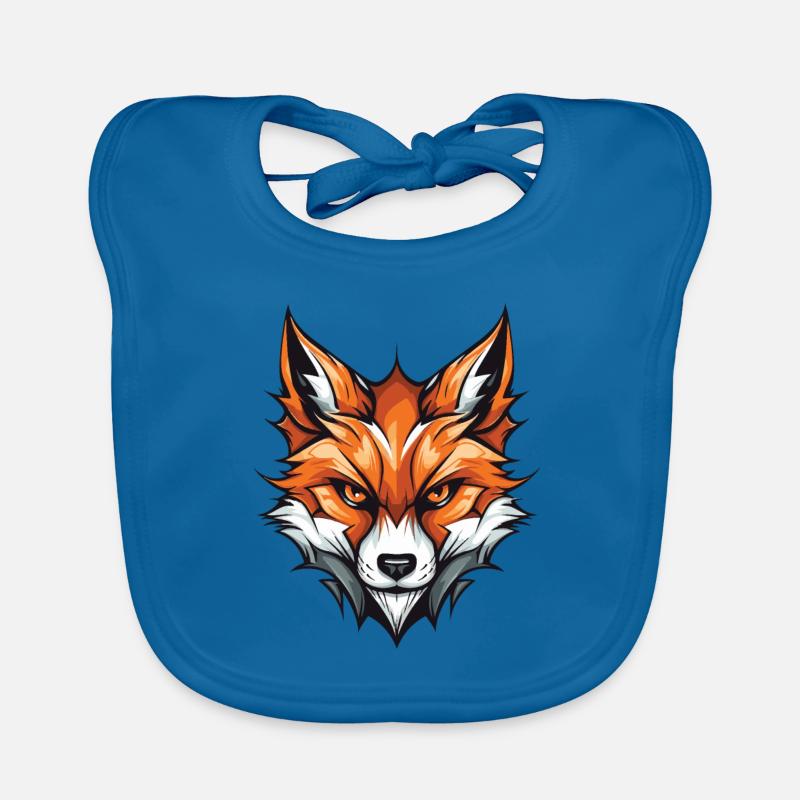 Fox Head Organic Baby Bibs