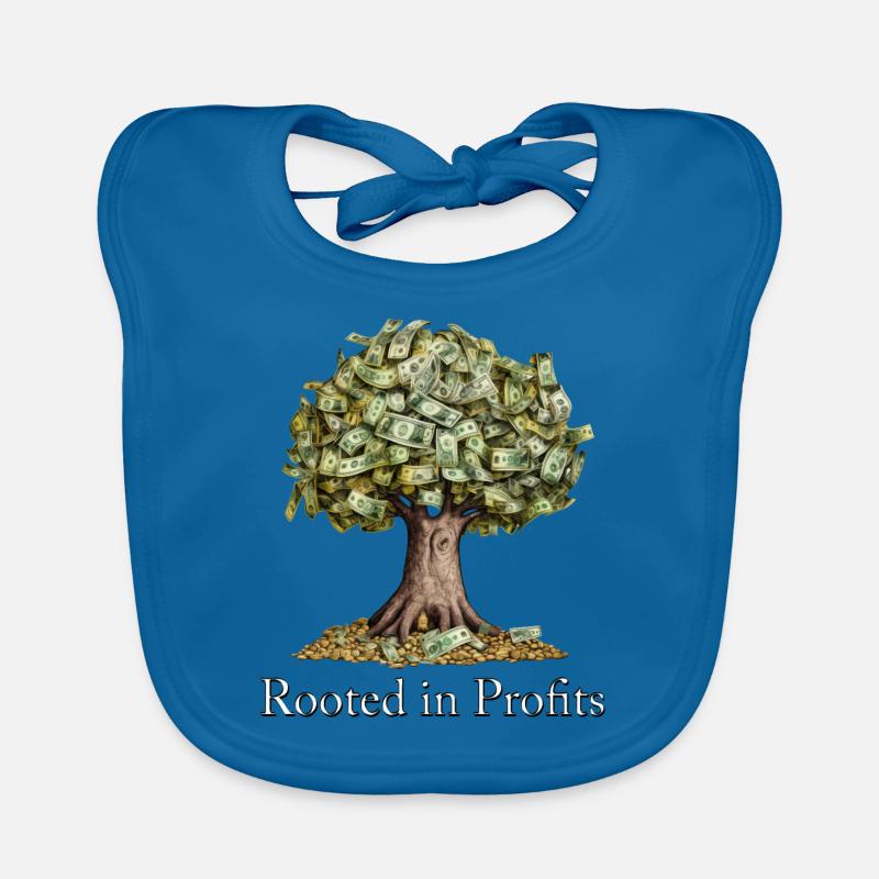 Money Tree Magic "Rooted in Profits" Organic Baby Bibs