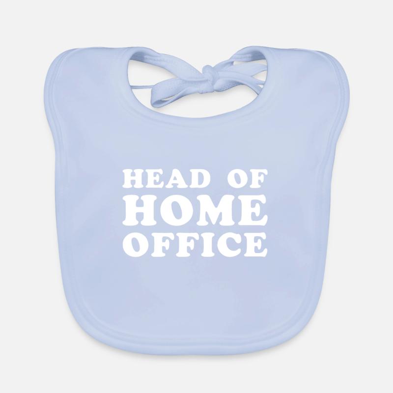 Chef De Bureau À Domicile Travailleur Freelance Bavoir bio Bébé