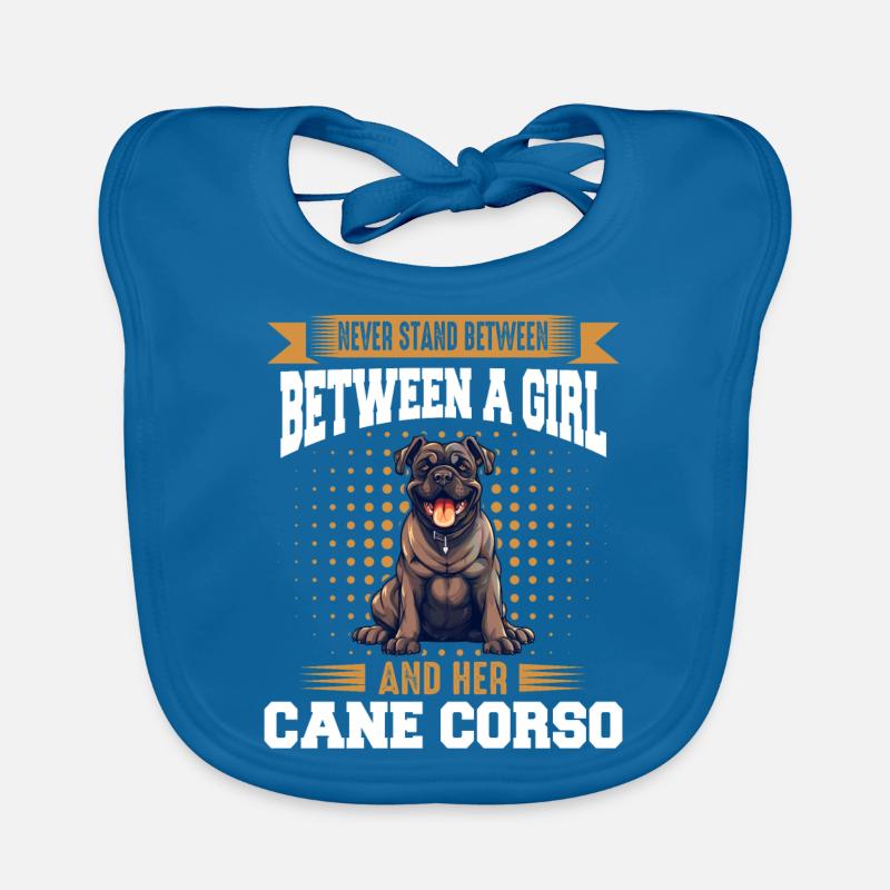 Cane Corso Hund Baby Bio-Lätzchen