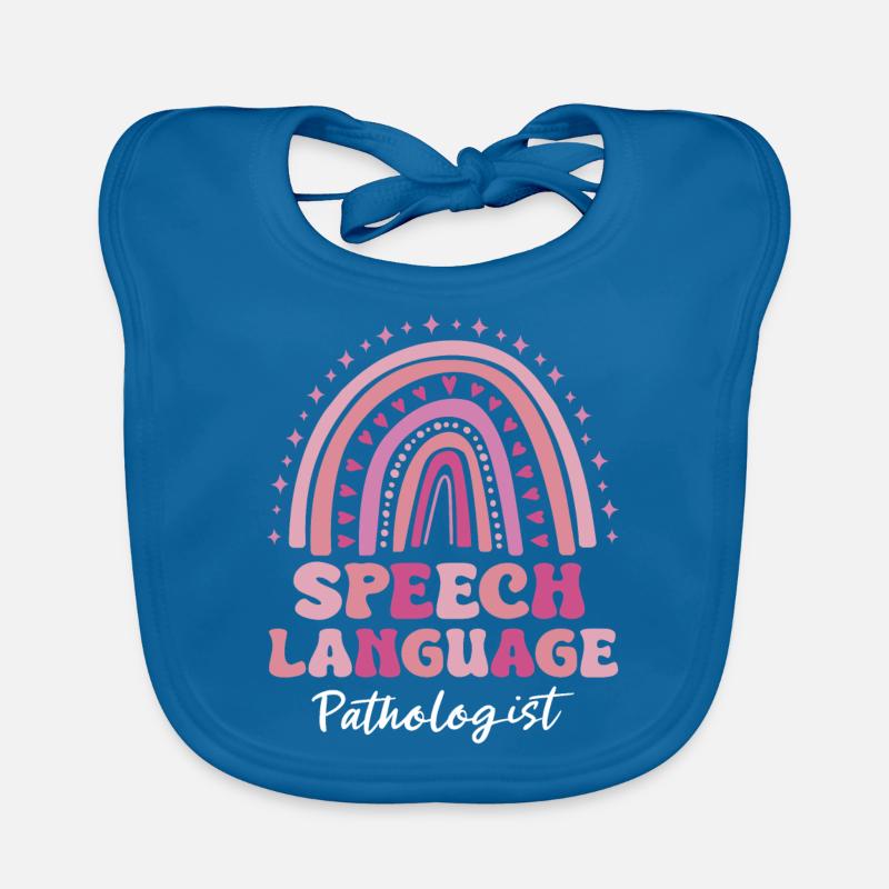 Speech Therapist Speech Therapy Speech Therapy Organic Baby Bibs