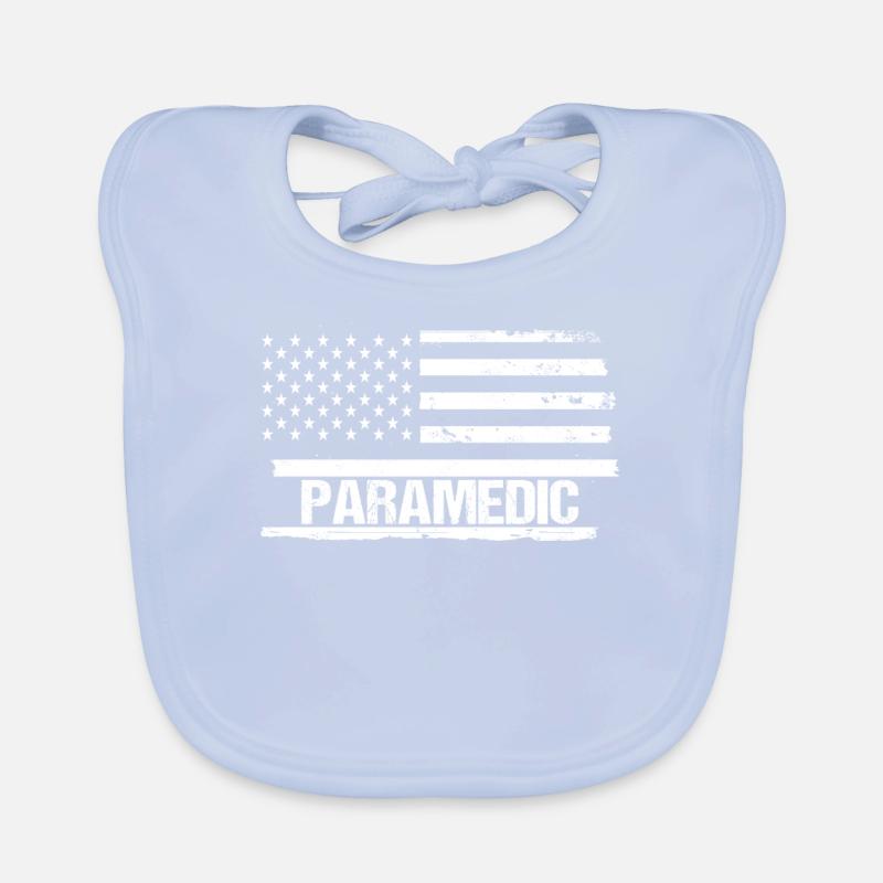Ambulancier paramédical Bavoir bio Bébé