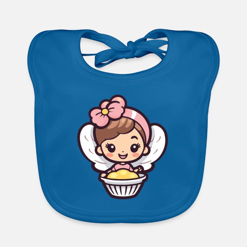Fee Backen Kuchen Comic Baby Bio-Lätzchen