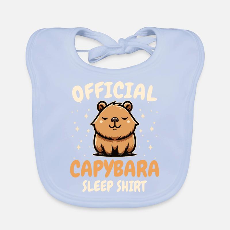 Capybara Capybara Rongeur Animal Bavoir bio Bébé