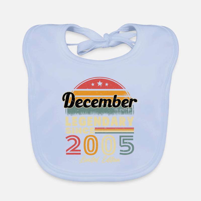Geburtstagsgeschenk, geboren im Dezember 2003 Baby Bio-Lätzchen