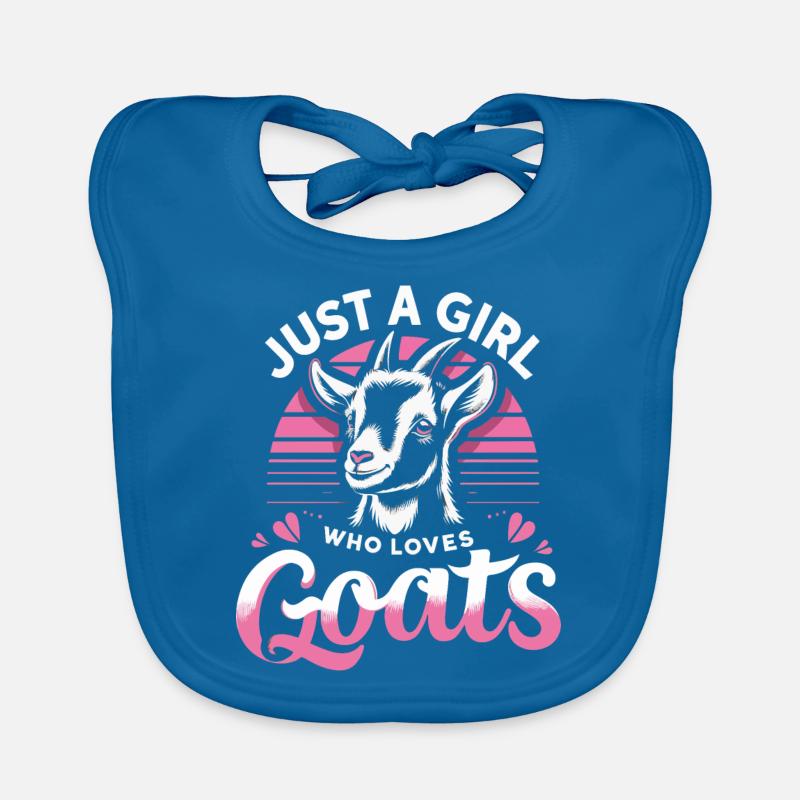 Goat Goat Animal Goat Organic Baby Bibs
