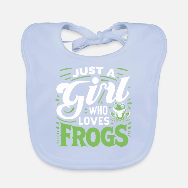 Frog Toad Organic Baby Bibs