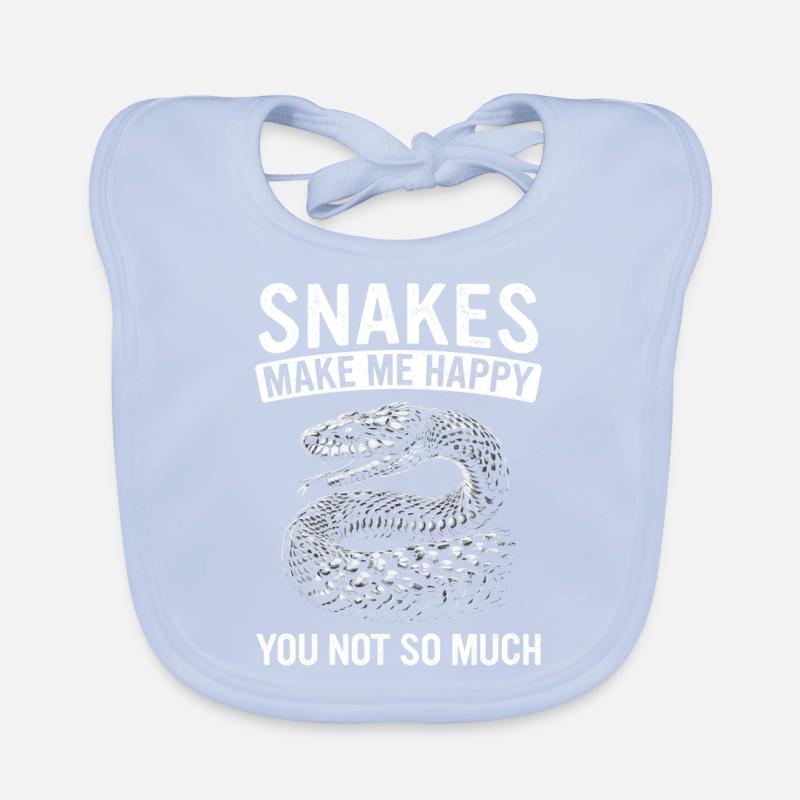 Serpent, Serpent, Animal Bavoir bio Bébé